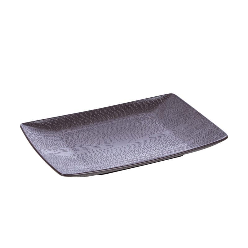 Đĩa chữ nhật vân gỗ đại nhựa Việt Nhật 1183 - anh chinh dien