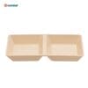 Đĩa chấm nhựa phíp vuông 2 ngăn Việt Nhật 1220 - anh chinh dien