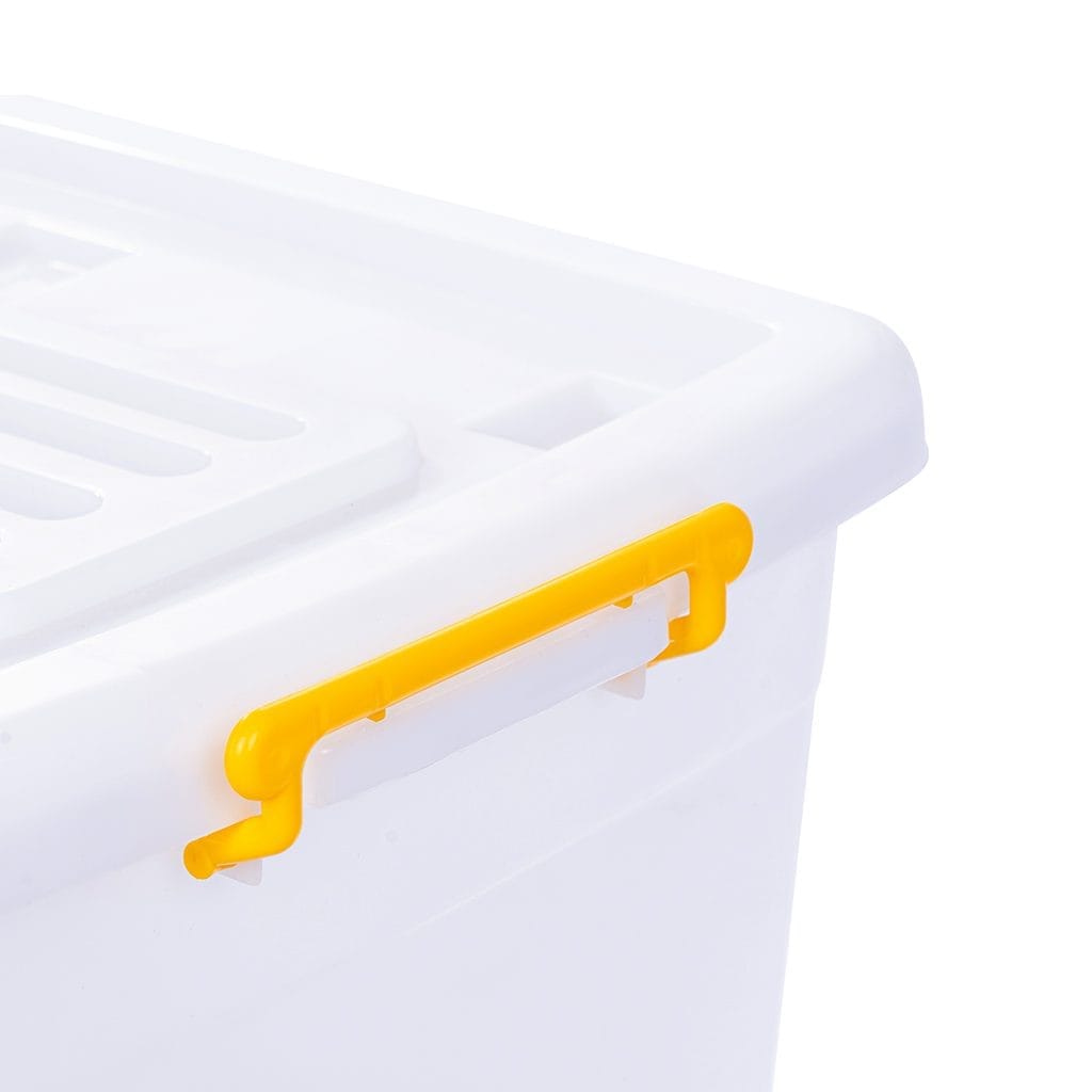 Thùng nhựa chữ nhật 75L có nắp Việt Nhật 5335 2 Thùng chữ nhật Việt Nhật 75-5335 - goc nhin tren