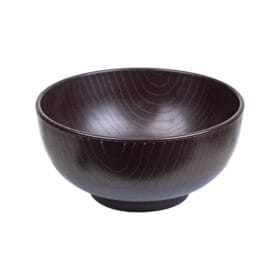 Bát tròn vân gỗ nhựa phíp Việt Nhật 1T6-6857 - goc nhin tren