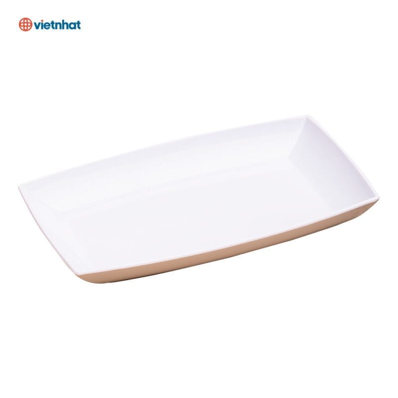 Đĩa nhựa phíp chữ nhật hai màu Việt Nhật 1268 - anh chinh dien