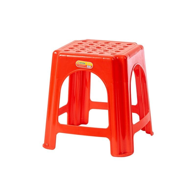 Ghế đẩu hoa Nhật thấp nhựa Việt Nhật 2002 24 × 24 × Cao 24.0 cm Nhựa Việt Nhật chính hãng