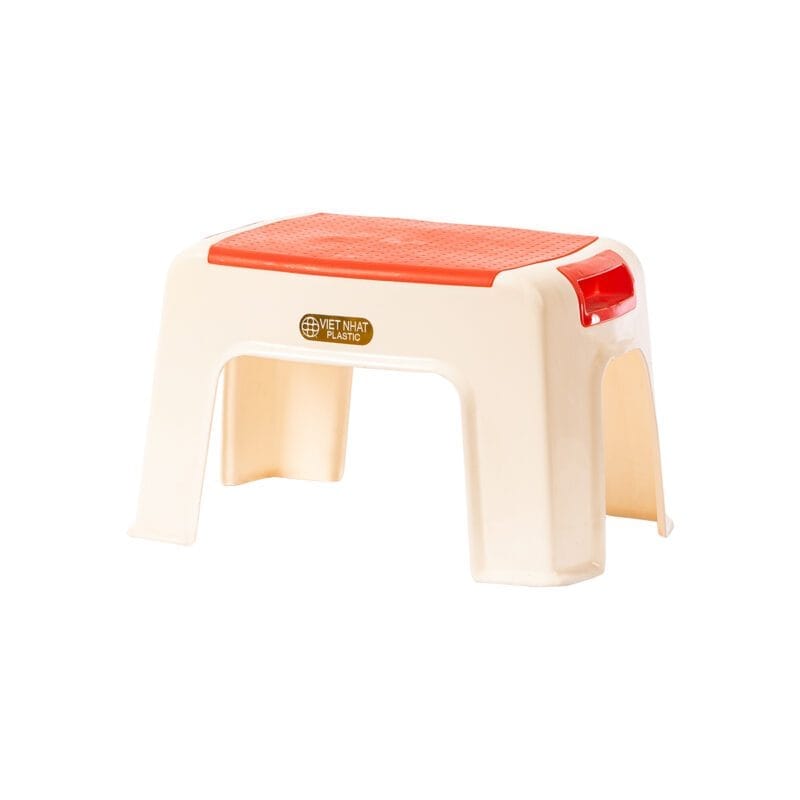 Ghế đẩu hai mầu to nhựa Việt Nhật 2015 26 × 26 × Cao 32.0 cm Nhựa Việt Nhật chính hãng