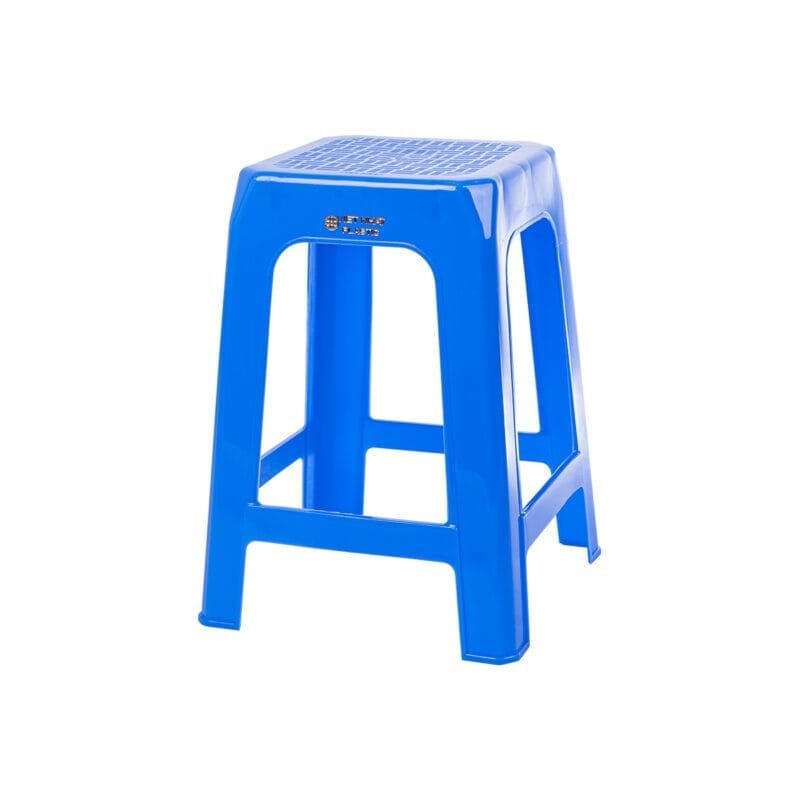 Ghế đẩu cao kẻ liền nhựa Việt Nhật 2142 25 × 25 × Cao 44.5 cm Nhựa Việt Nhật chính hãng