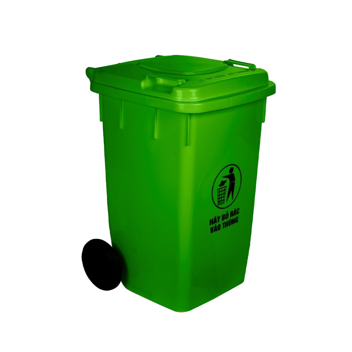 Thùng rác có bánh xe 120 lít Việt Nhật 5347 - Giá sỉ tận kho