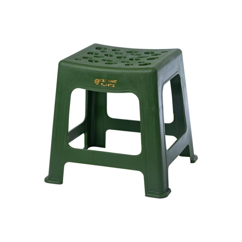 Ghế đẩu trung nhựa Việt Nhật 2055 25.5 × 25.5 × Cao 31.5 cm Nhựa Việt Nhật chính hãng