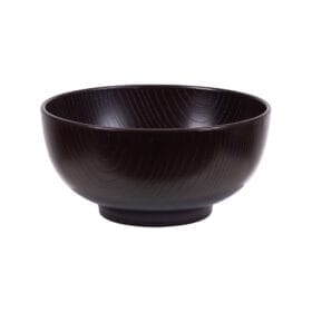 Bát tròn vân gỗ nhựa phíp Việt Nhật 1T9-6858 - goc nhin tren