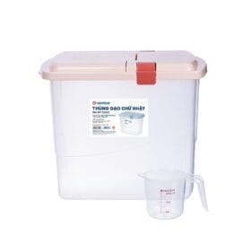 Kích thước thông số Thùng nhựa đựng gạo 20-30kg Việt Nhật 5355 mã 5355
