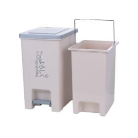 Màu sắc kết cấu Bật rác vuông 15L Hokori 8062 sẵn kho Hà Nội