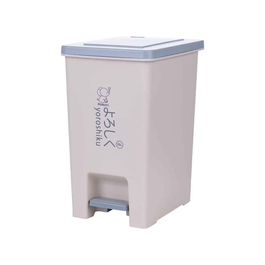 Bật rác vuông 15L Hokori 8062 2 Bật rác vuông 15 Hokori 8062 - goc nhin tren