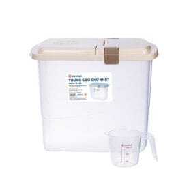 Thùng nhựa đựng gạo 20-30kg Việt Nhật 5355 — ảnh thu nhỏ 1