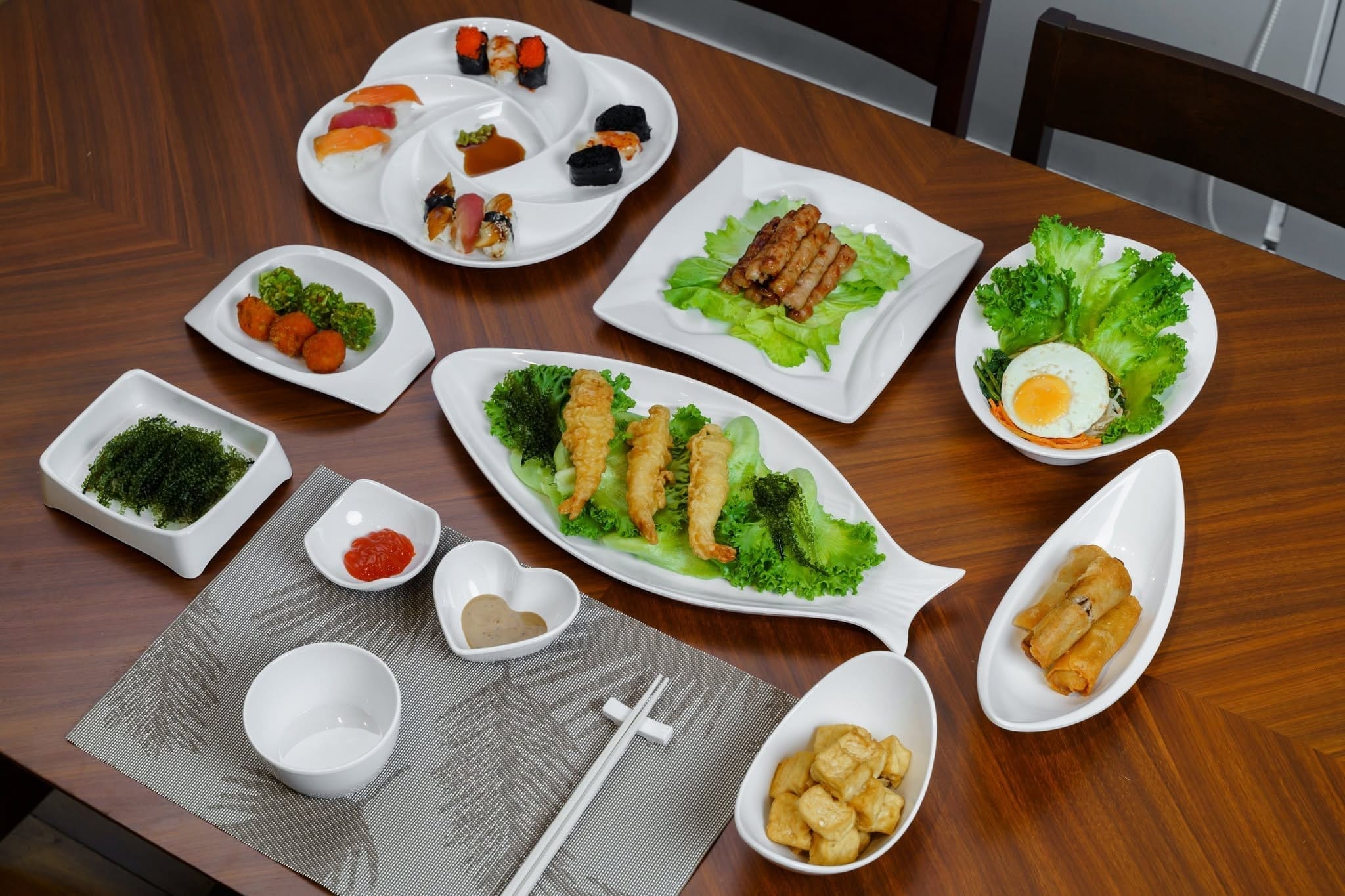 Bát đĩa nhà hàng Horesca cao cấp Fataco - mẫu 1