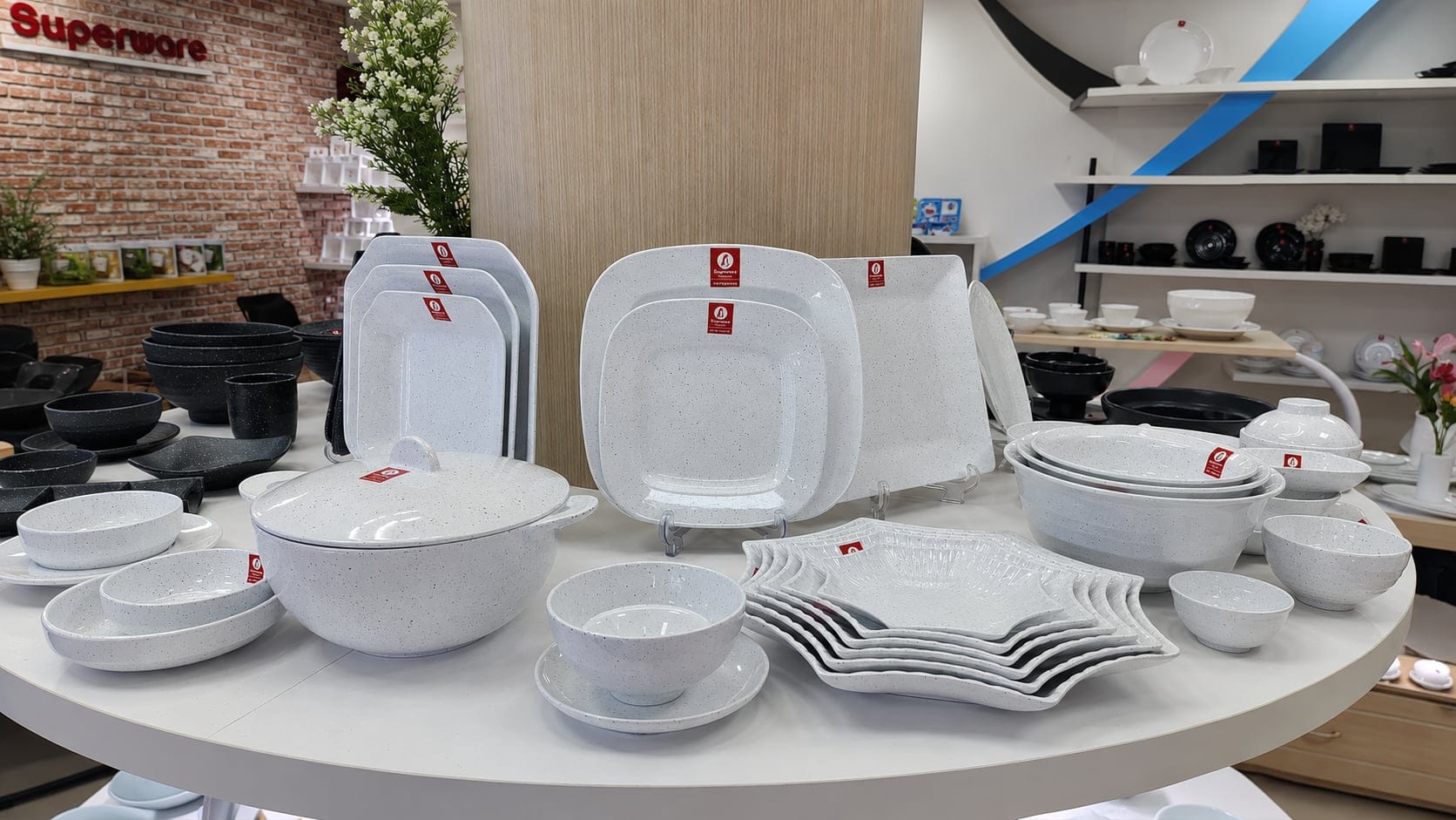 Bát đĩa nhựa melamine Superware