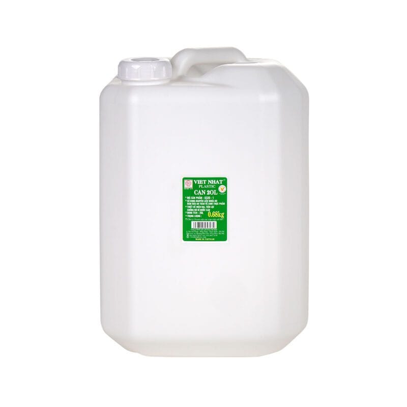 Can nhựa 20 lít 0.68KG Việt Nhật 0320-1 chính hãng Nhựa Việt Nhật