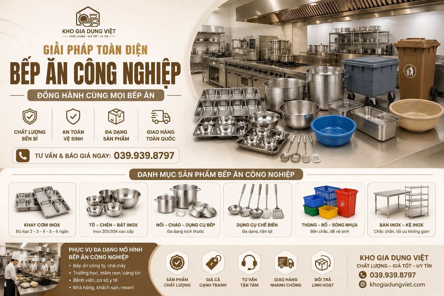 TRANG CHỦ 26 Kho Gia Dụng Việt - Tầm nhìn kho hàng chuyên nghiệp