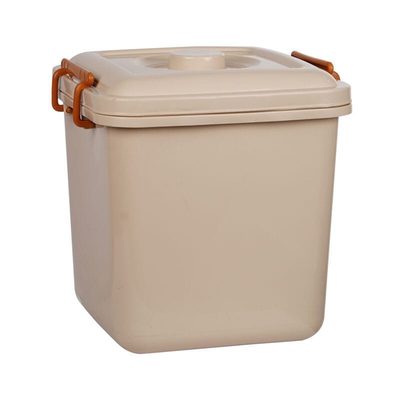 Thùng nhựa đựng gạo 15kg Việt Nhật 5353 34 × 25 × Cao 36 cm Nhựa Việt Nhật chính hãng