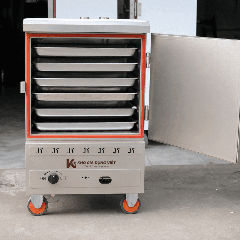 Tủ nấu cơm 6 khay điện công nghiệp