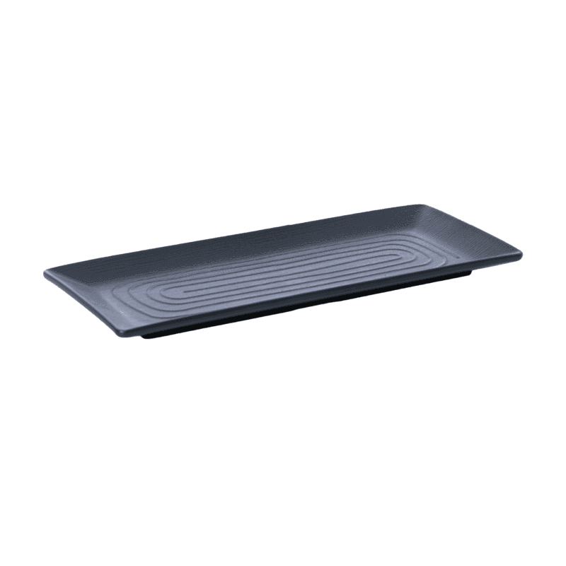 Đĩa chữ nhật vân gỗ nhựa Việt Nhật 1185 - anh chinh dien