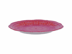 Đĩa nhựa phíp hoa Việt Nhật 3T5-1155 🍽️ Quán Ăn 4 Đĩa nhựa phíp hoa Việt Nhật 3T5-1155 - goc nhin tren
