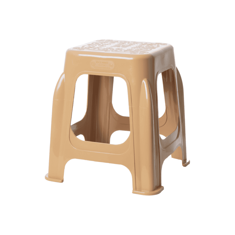 Ghế đẩu in trung nhựa Việt Nhật 2069 26 × 26 × Cao 31.0 cm Nhựa Việt Nhật chính hãng