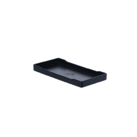 Khay chữ nhật vân gỗ nhựa Việt Nhật 5715 - goc nhin tren