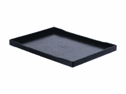 Khay chữ nhật vân gỗ nhựa Việt Nhật 5718 🍽️ Quán Ăn 4 Khay chữ nhật vân gỗ nhựa Việt Nhật 5718 - goc nhin tren