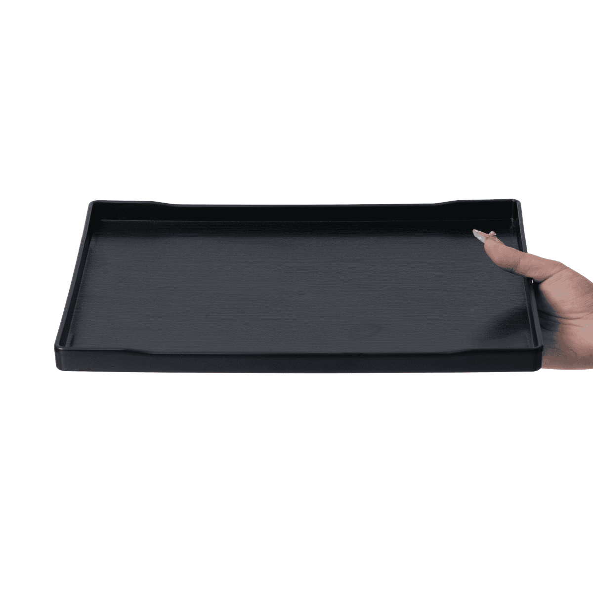 Khay chữ nhật vân gỗ nhựa Việt Nhật 5719 ✅ Giá Xưởng 2 Khay chữ nhật vân gỗ nhựa Việt Nhật 5719 - goc nhin tren