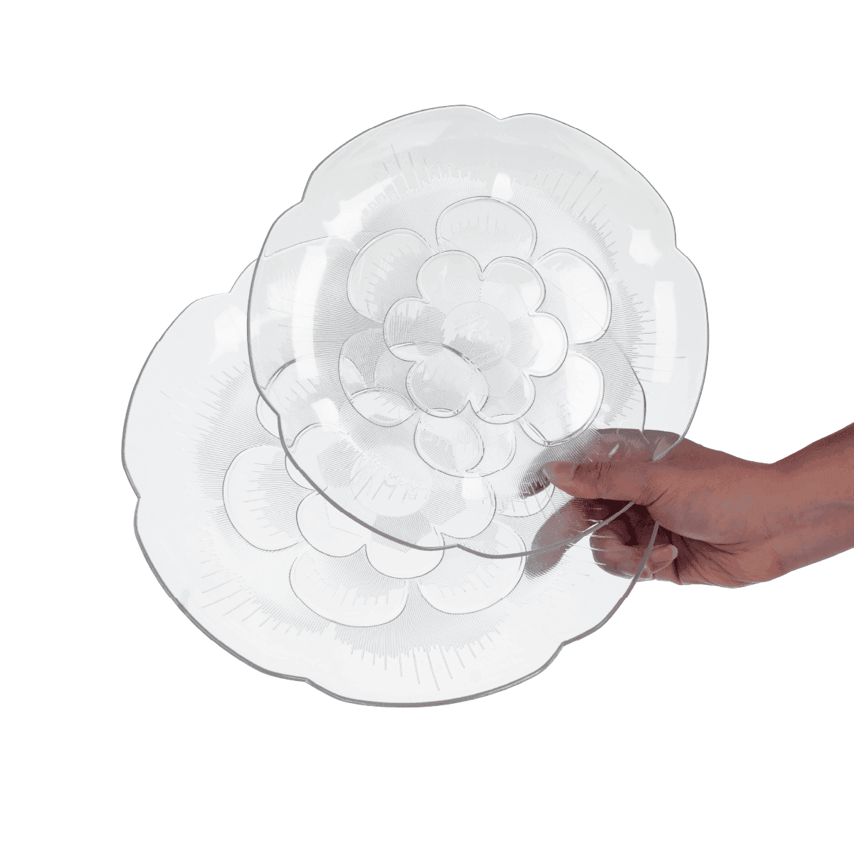 Đĩa hoa Thái 2T5 Hokori nhựa Việt Nhật 1174 ✔ Bán Sỉ 3 Đĩa hoa Thái 2T5 Hokori nhựa Việt Nhật 1174 - goc nghieng