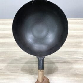 Chảo thép 1 tay cầm 45cm