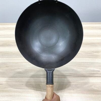 Chảo Thép 1 Tay Cầm 43cm