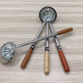 Vá Thợ Inox Cán Gỗ 12cm (Dài 44cm) - Ảnh 1