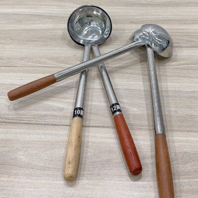 Vá Thợ Inox Cán Gỗ 13cm (Dài 50cm)