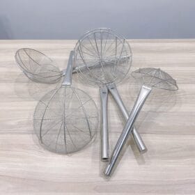 Vợt Mì Cán Inox 30cm - Ảnh 1