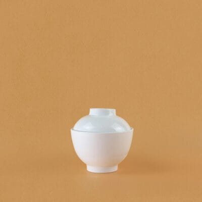 Chén Súp Miso Có Nắp BL161-4 Superware Trắng 390ml