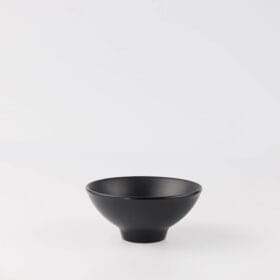 Chén BV093 Superware melamine đen nhám 11.7 x 11.7 x 5.5 cm