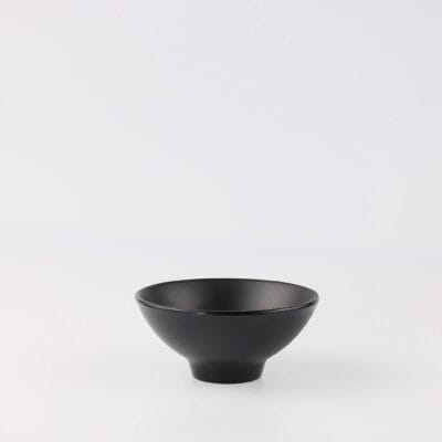 Chén BV093 Đen Nhám Superware Melamine 11.7cm