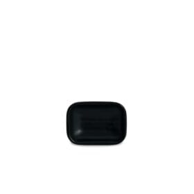 Chén Chấm CC84N màu đen nhám Fataco melamine 8.5 x 6.0 x 1.7cm