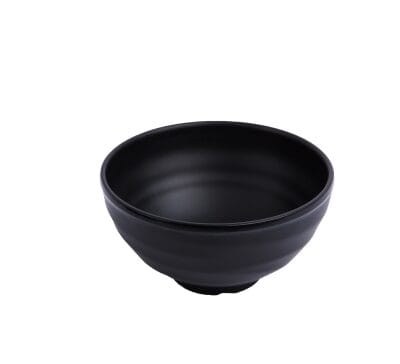 Chén Cơm CO15N Màu Đen Nhám Fataco Melamine