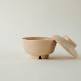 Chén CO19 Fataco melamine màu kem 10.8 x 7.9 cm