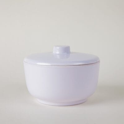 Chén Có Nắp Lớn HU201 Fataco Melamine Trắng 3 Cỡ