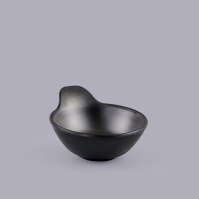 Chén Có Tay Cầm BV292-5.5 Đen Nhám Superware Melamine