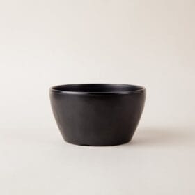 Chén CO48N màu đen nhám Fataco melamine Ø 10.8 x 5.8 cm