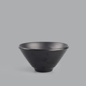 Chén Cơm BV341 Superware melamine đen nhám 12.2 x 6 cm