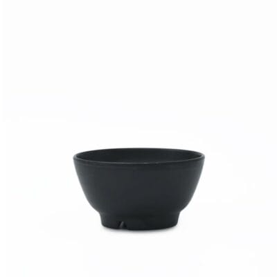 Chén Cơm CO21N Màu Đen Nhám Fataco Melamine
