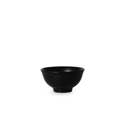 Chén Cơm CO22N Màu Đen Nhám Fataco Melamine