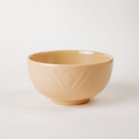 Chén Cơm Dầy CO37 Fataco melamine màu kem 10.5 x 5.4 cm