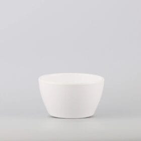 Chén cơm BV068-4.3 Superware melamine màu trắng sứ dung tích 375ml