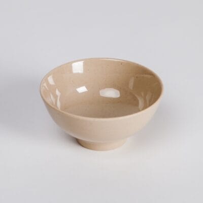 Chén Cơm CO35 Màu Kem Fataco Melamine Ø10.5cm