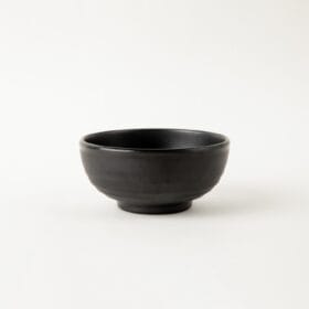 Chén Cơm CO20N màu đen nhám Fataco melamine Ø 11.3 x 5.3 cm