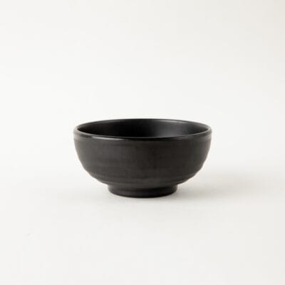 Chén Cơm CO20N Màu Đen Nhám Fataco Melamine